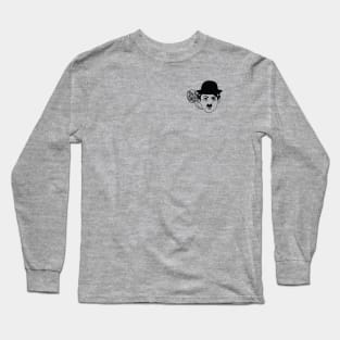 Chaplin - Black (pocket) Long Sleeve T-Shirt